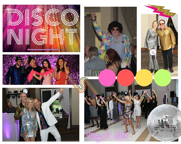 2025 Gala Disco Night collage